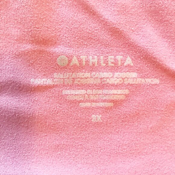 ATHLETA Salutation Cargo Jogger Pants Tawny Rose Pink Leggings Womens 3X - Picture 5 of 10